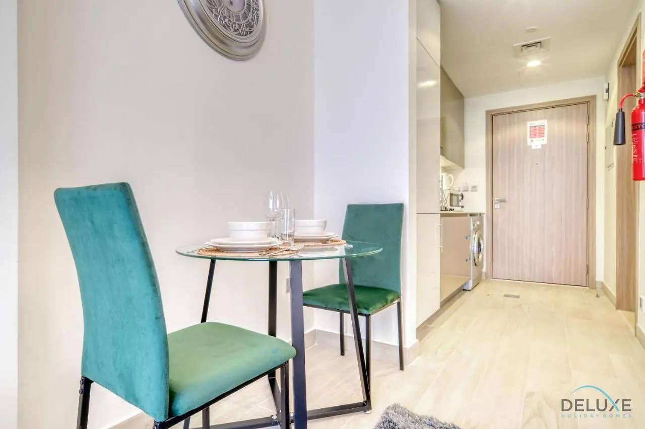 Daire Pristine Studio At Azizi Riviera 7 Mbr City By Deluxe Holiday Homes Dubai Birleşik Arap Emirlikleri